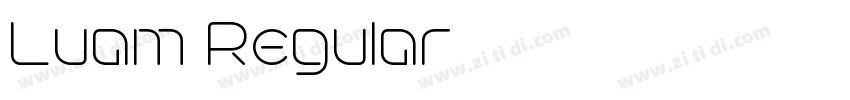 Luam Regular字体转换 Luam Regular字体转换